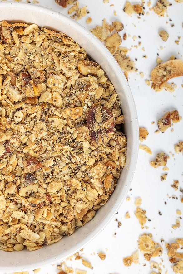 Struesli - Organic Original Granola Redefined | No Added Sweeteners, No Grains | Keto & Paleo Friendly | Gluten-Free, Grain-Free | Healthy Adult Snack | High-Fiber, Nutrient-Rich, Satisfying Crunch