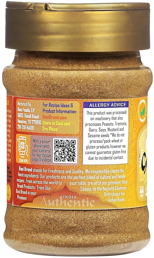 Rani Garam Masala Indian 11-Spice Blend 3oz (85g) PET Jar, Pack of 12 ~ All Natural, Salt-Free | Vegan | No Colors | Gluten Friendly | NON-GMO | Kosher | Indian Origin