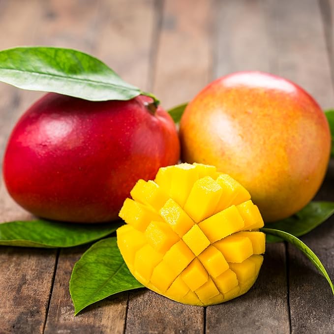 Anna and Sarah Extra Low Sugar Added Dried Mango Slices 16 Oz - Delicious Texture Soft & Juicy - Naturally Ripened Fruits - Gluten Free - Non GMO - Kosher - Natural Source of Vitamin C, 1 Lb