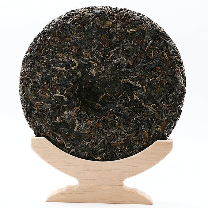 Yunnan Pu'er Tea, 357 Grams, Raw (Man Sa) Raw PU'ER, Aged Fermented Puerh Tea, Chinese Sheng Black Tea for Daily Drink and Gift