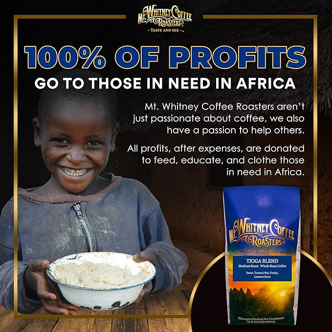 Mt. Whitney Tioga Blend Coffee (Whole Bean, 2 Lb)