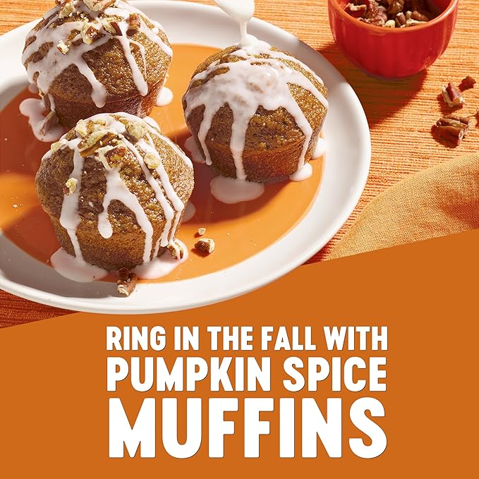 Krusteaz Pumpkin Spice Muffin Mix (15 Ounce (Pack of 2))