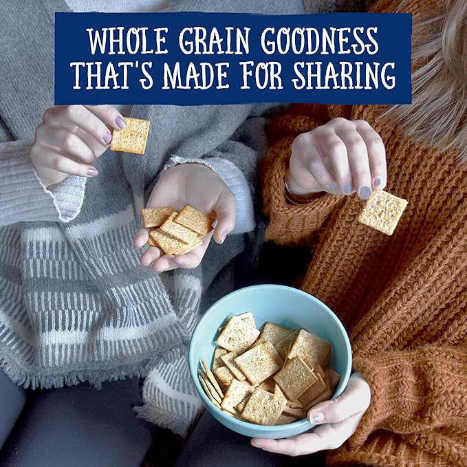 Wheat Thins Hint of Salt Low Sodium Whole Grain Wheat Crackers, 6-8.5 oz Boxes (Pack of 2)