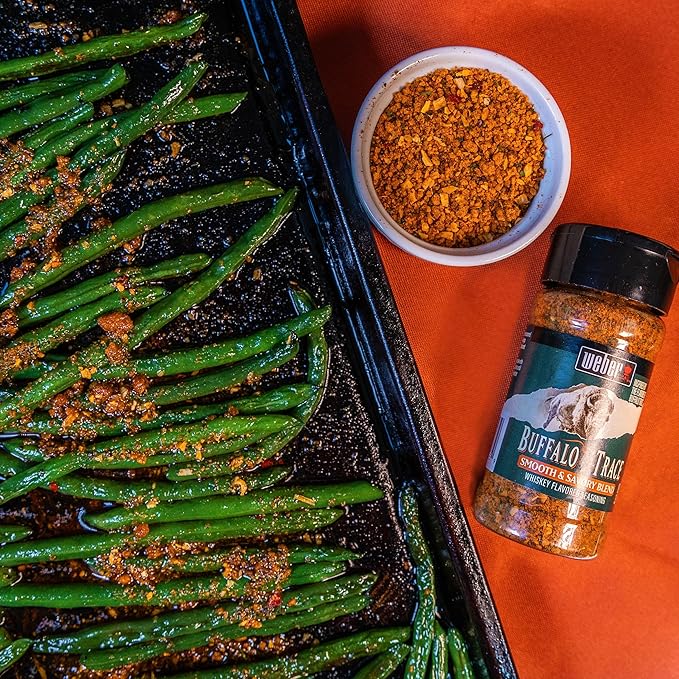 Weber Buffalo Trace Whiskey Flavored BBQ Seasoning, 3.5 oz