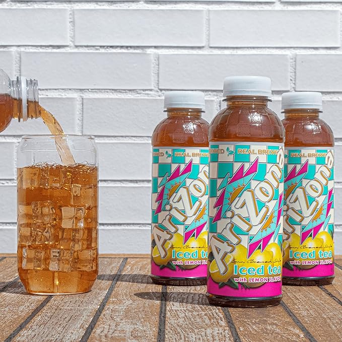 AriZona Lemon Tea - 16 Fl Oz (Pack of 12)
