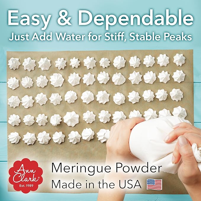 Ann Clark Cookie Cutters Premium Meringue Powder Made in USA, 8 oz