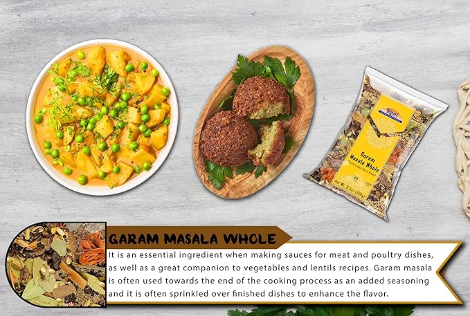 Rani Garam Masala Indian 11 Whole Spices Blend 3.5oz (100g) ~ All Natural, Salt-Free | Vegan | No Colors | Gluten Friendly | NON-GMO | Indian Origin