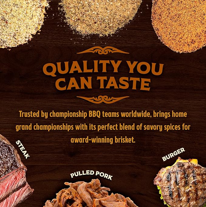 Big Poppa's Gourmet Burger Kit (3-Pack) – Includes Jallelujah Jalapeño Bacon, Little Louie's Garlic Pepper & Cash Cow Beef Seasoning – Ultimate Gluten-Free BBQ Seasoning Bundle for Beef Patties