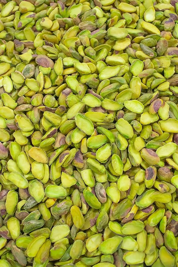 Setton Farms Shelled Pistachio Kernels, Halves & Pieces Raw, 24 Ounce (No Shells, Raw, Unsalted) (Also perfect for making Dubai Chocolate)