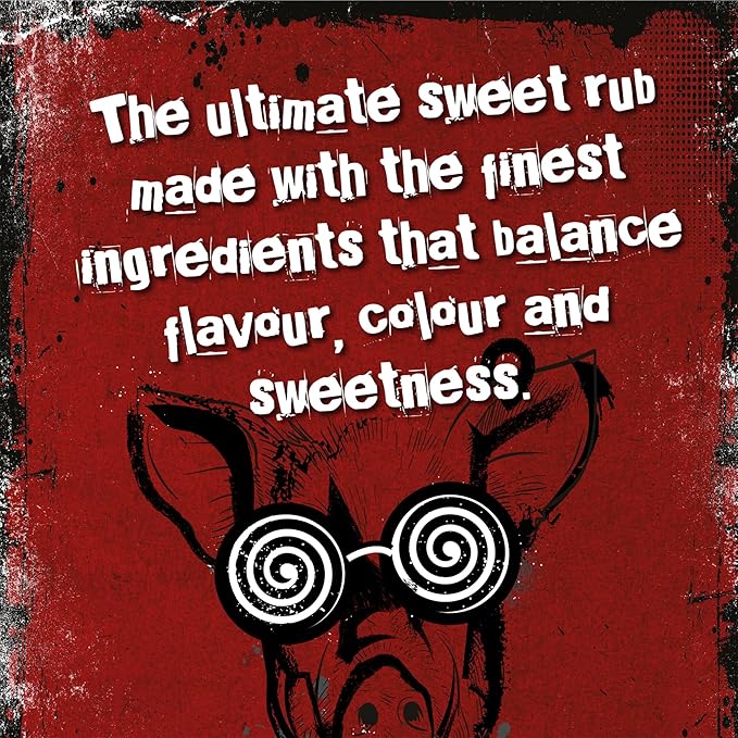 Angus & Oink | Sweet Bones & Butts Rub | Maple & Javanese Sugar Blend | Perfect for Ribs, Pulled Pork & Chicken | Ultimate BBQ Seasoning | 200g