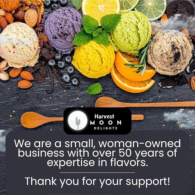 Natural Raspberry Extract - 2 oz - Water-Soluble - By Harvest Moon Delights - Raspberry Extract for Baking, Ice Cream, Drinks, and Candy - Flavoring - Sugar Free