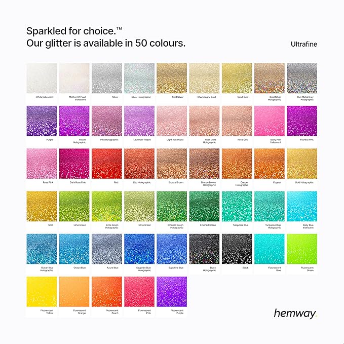 Hemway Premium Glitter Shaker - Gold Silver | 130g Ultrafine Metallic Flake Sequins for Resin & Epoxy Crafts | Craft Supplies for Tumblers, Festival, Art