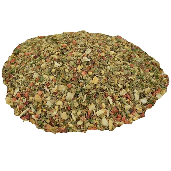 Lawry's Salt Free 17 Seasoning, 10 oz - One 10 Ounce Container of 17 Seasoning Spice Blend Including Toasted Sesame Seeds, Turmeric, Basil and Red Bell Pepper for Seafood Poultry and Beef