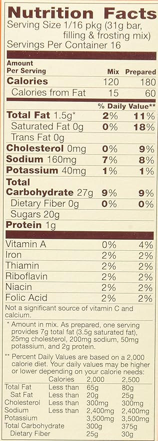 Betty Crocker, Dessert Bar Mix, Reese's Peanut Butter & Chocolate, 17.75oz Box (Pack of 3)