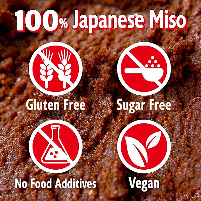 YAMASAN KYOTO UJI Japanese Dry Red Miso Seasoning, Freeze-Dried Red Miso Powder, Rich Flavor and Umami, No Additives, Vegan, Delicious Choice for Various Foods, Made in Japan 90g(3.17oz)