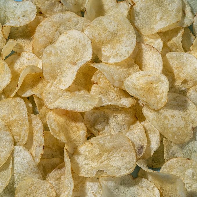 Christie's Chips Sea Salt - Super Natural Potato Chips - Perfectly Balanced Classic Salty Snack - Vegan, Gluten-Free, Kosher, All-Natural Gourmet for Everyday Cravings - 5oz - 6 Pack