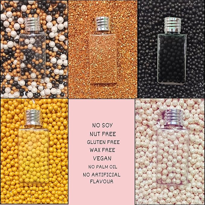 Confect Cake Decorating Sprinkles | Mix Black Yellow & White Dragees | Gold Sparkling Sugar | Edible Sparkling Honey Bees Disco Ball Mashup Sprinkles - 3.5 Oz