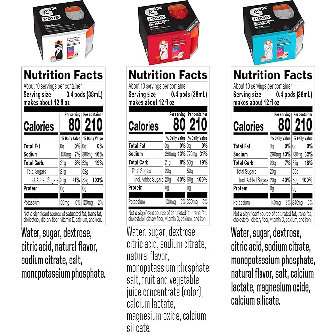 Gatorade Gx Pods VP New (16ct)