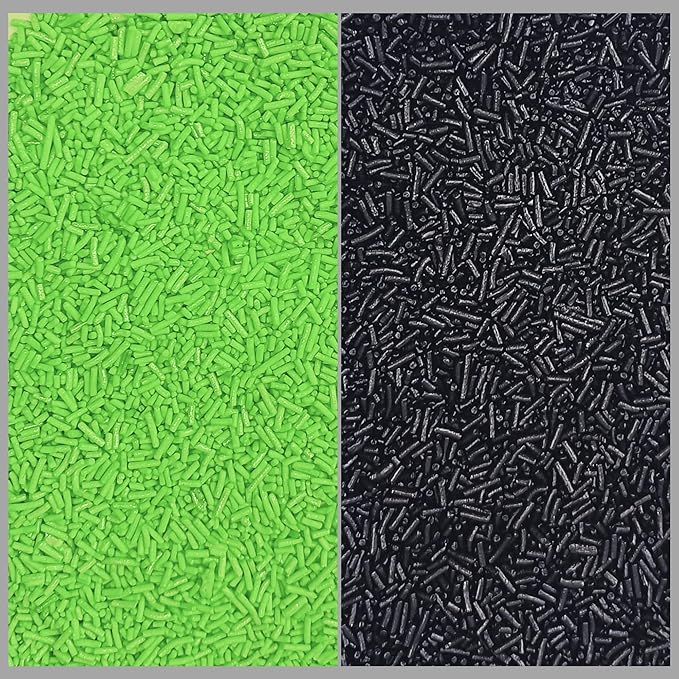 Confect Feast of Fears Sprinkles ??Edible Jimmies Mix in Silver, Orange, Irish Purple, Black & Lime Green ??Halloween Vermicelli Sprinkles for Cake, Cupcake, Cookie & Dessert Decoration- 5 Oz