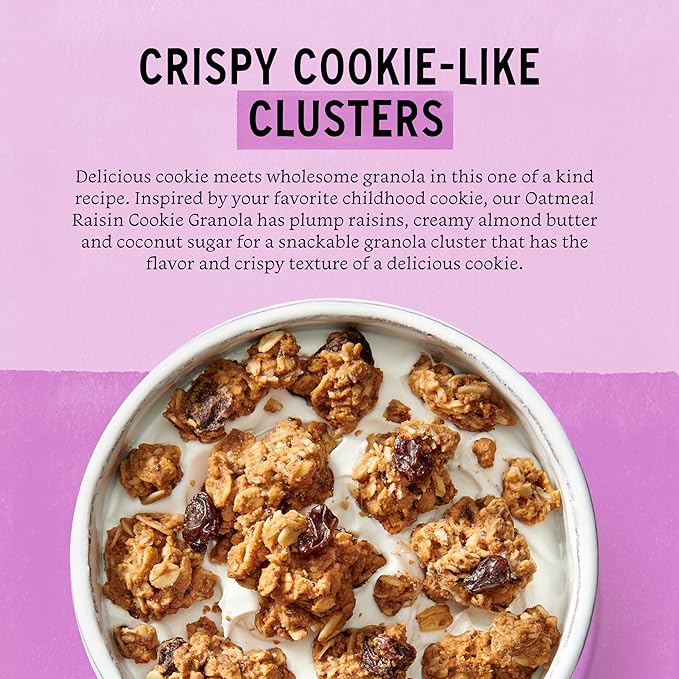 Purely Elizabeth Granola Ckie Oatml Raisn 11 OZ