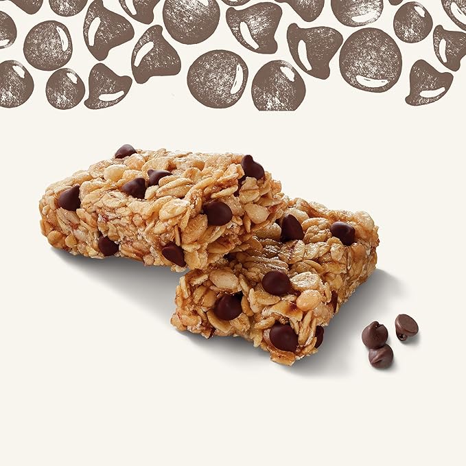 Cascadian Farm Organic Chocolate Chip Chewy Granola Bars, 6 Bars, 7.4 oz