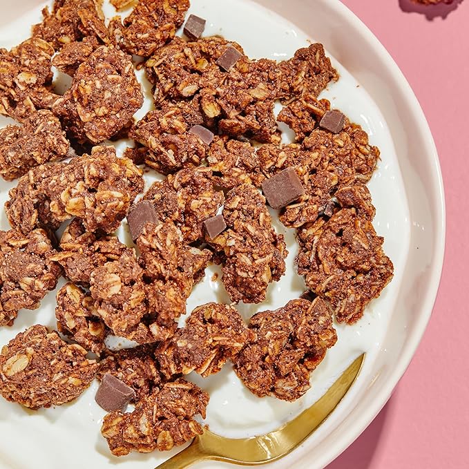 Purely Elizabeth Cookie Granola, Double Chocolate, Gluten-Free, Non-GMO 11oz Bag (3 Pack)