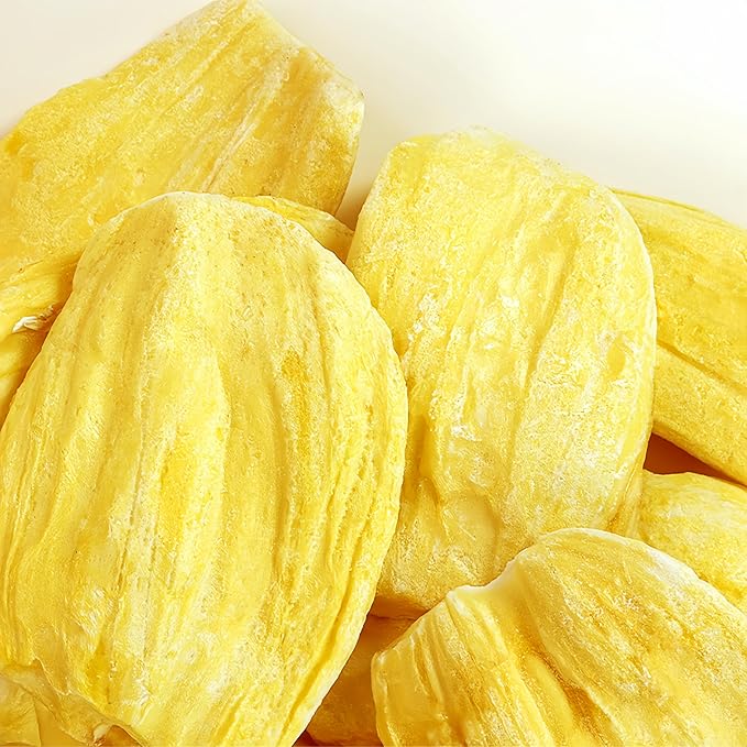 Premium Freeze-Dried Jackfruit Chips 8.8oz (250g) - Crunchy Tropical Snack, No Sugar Added | Rich in Vitamin C & E | Snack for All Ages