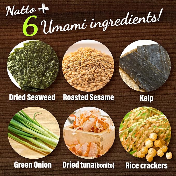 YAMASAN KYOTO UJI Japanese Natto Furikake Seasoning, Super Food Natto, Freeze-Dried Natto,6 Kinds of Umami Ingredients, Rice Topping, Delicious Flavor of Various Foods, Made in Japan 40g(1.4oz)