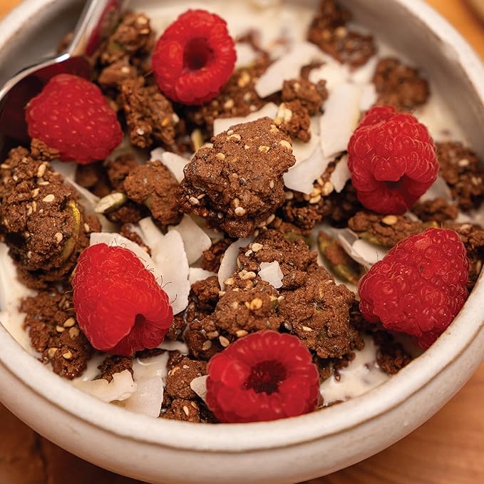 Julian Bakery® ProGranola® Cereal | Chocolate | 10g Protein | Paleo | 2 Net Carbs | Gluten-Free | Grain-Free | 9oz (3 PACK)