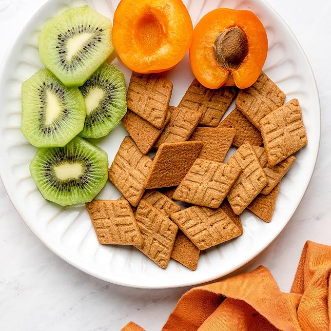 Simple Mills Snack Packs Honey Cinnamon Seed & Nut Flour Sweet Thins, Paleo Friendly & Delicious Sweet Thin Cookies, Good for Snacks, Nutrient Dense, 8 Pack (6.5 oz Pack of 2)