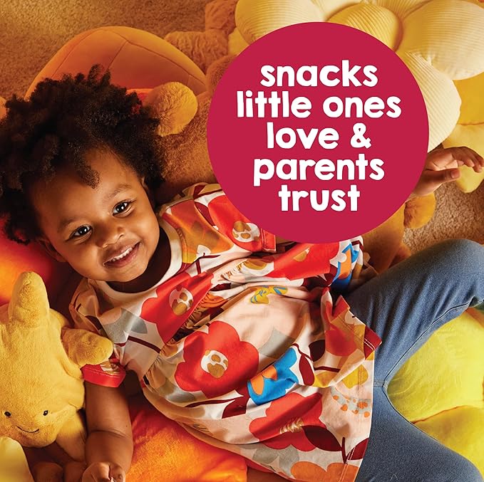 Happy Tot Organic Multi-Grain Cookies Toddler Snack, Fun Transportation Shapes, Strawberry, 4.4 Ounce (Pack of 5)
