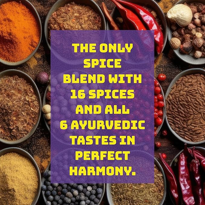Padma's Beyond Garam Masala, Made in New York (Best Garam Masala) Curry Powder (Blend of 15 Spices) 100% Natural. Make Better Curries Than Restaurants. 6 Ayurvedic Tastes, Gluten Free & Non-GMO.