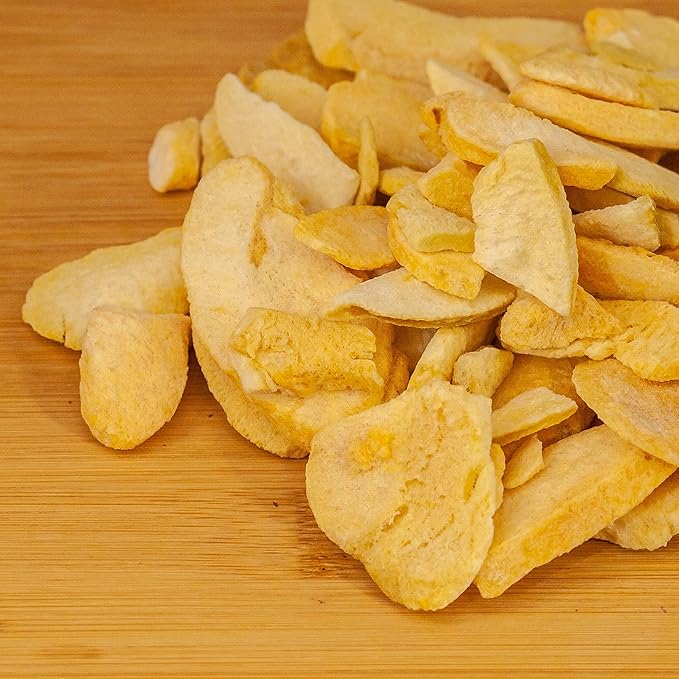 Survival Grocery Freeze Dried Peaches ??All-Natural, No Added Sugar or Preservatives, Rich in Vitamin C & Fiber, Long Shelf Life, Healthy Snack for Yogurt, Smoothies, Baking & On-the-Go (12 oz./2 Bags)