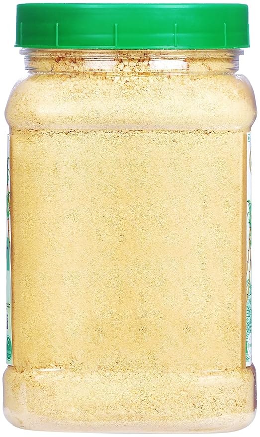 Rani Organic Jaggery Shakkar (Unrefined Evaporated Organic Sugar Cane Juice) 17.5oz (1.1lbs) 500g PET Jar ~ Gluten Friendly | Vegan | NON-GMO | No Salt or fillers | USDA Certified Organic
