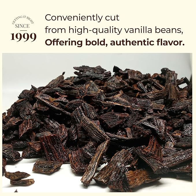 1 lb Vanilla Bean Splits, Cut From Whole Extract Grade B VanillaBeans For Making Vanilla Extract | Non-GMO. Perfect For Homemade Extract, Baking, VanillaPowder, & Icecream. by NYVanilla