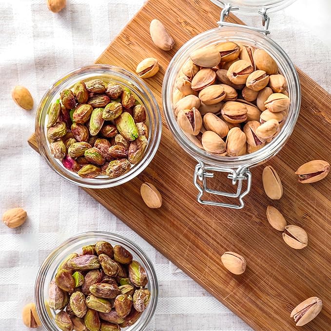 Yupik Roasted Salted Pistachios, In Shell, 6.5 Oz, Gluten-Free, Kosher, Crunchy Pistachios Seasoned with Sea Salted, Healthy Snacks, Protein Nuts, Rich in Fiber
