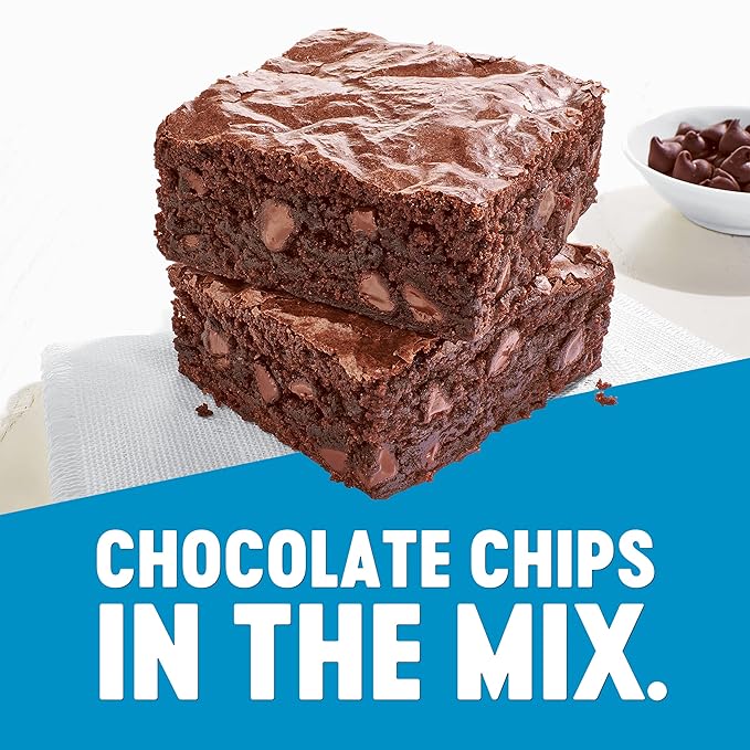 Krusteaz Gluten Free Baking Mix, Double Chocolate Brownie Mix, Gluten Free with No Artificial Flavors, Colors or Preservatives, 20-Ounce Box (Pack of 4)