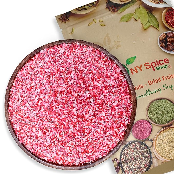 NY Spice Shop Valentines Sanding Sugar - 1 Pound Sweet Colorful Edible Sprinkles - Glitter Sprinkles for Cookies Decoration - Sprinkle Sugar Trendy Treats
