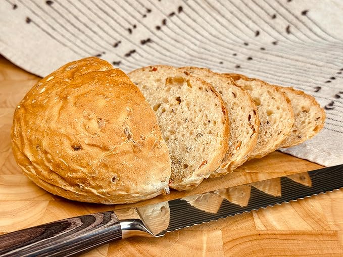 Molibake Fitness Bread Mix ??All-Natural High-Fiber Bread Mix for Bread Machine and Oven ??15 oz ??Whole Grain Breads Mix with Carrots, Oats, Flax, Sunflower & Sesame Seeds ??Easy-to-Use Breads Maker Mix for Homemade Baking