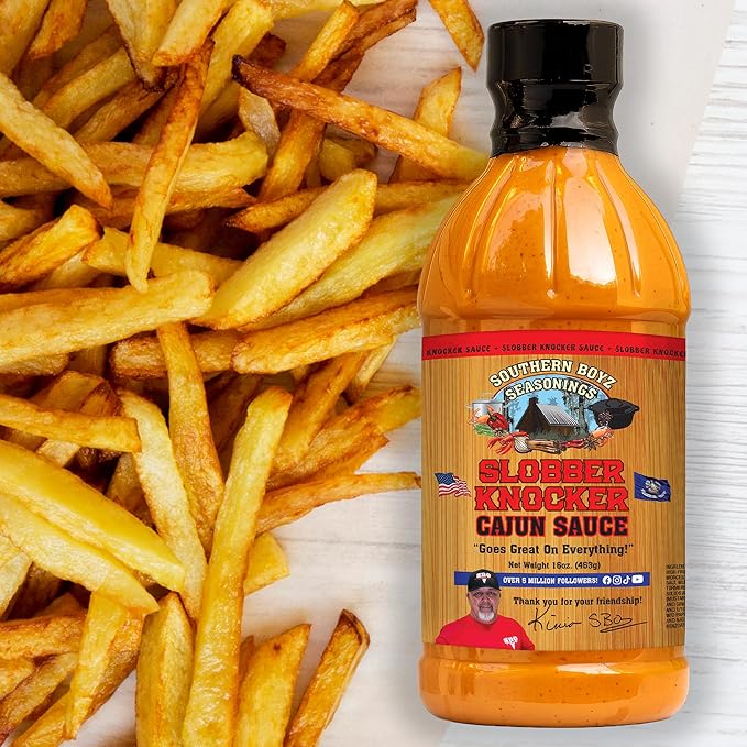 Slobber Knocker Cajun Sauce, 16 oz