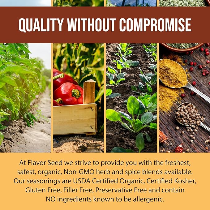 Flavor Seed Organic Fajita Seasoning, Did Someone Say Chipotle (Resealable Pouch)
