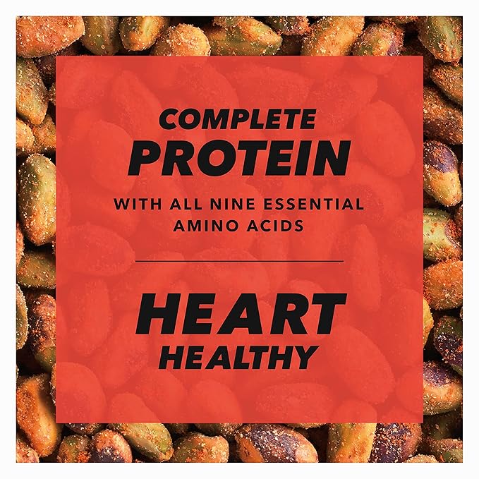 Wonderful Pistachios No Shells, Chili Roasted Nuts, 11 Ounce Bag (Pack of 3), Protein Snacks, Gluten Free, Healthy Snacks for Adults