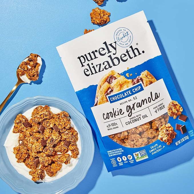 Purely Elizabeth Cookie Granola Chocolate Chip 11 OZ (3 Pack)