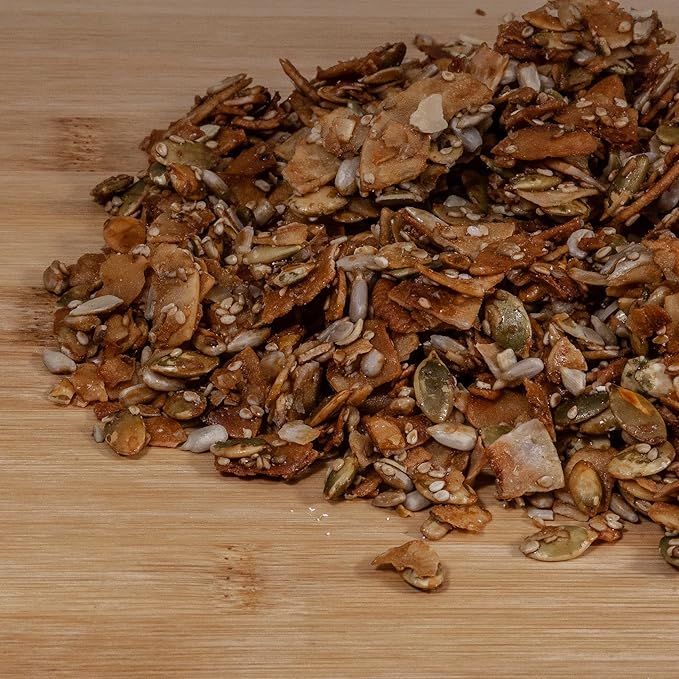 Survival Grocery Organic Ancient Grain Survival Granola??- Gluten Free, Non-GMO, No Added Sugar, High Protein Snack With Nuts, Seeds, Coconut, and Honey - Ideal for Breakfast, Cereal, Yogurt, or Snack (37.4 oz./2 Bags)