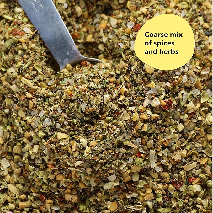 Spiceology – Greek Freak Mediterranean Seasoning – Greek Herbs & Spices for Chicken, Potatoes, Seafood, Veggies, Pasta & Pizza – Fresh-Ground, Chef-Crafted Mediterranean Blend – 80 oz