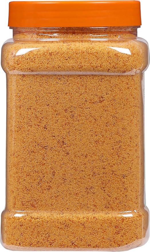 Rani Punjabi Shakkar (Gur Jaggery Powder) Indian Unrefined Raw Cane Sugar 17.5oz (1.1lbs) 500g PET Jar ~ Gluten Friendly | Vegan | NON-GMO | Kosher | No Salt or fillers | Indian Product