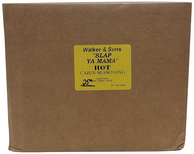 Slap Ya Mama Cajun Seasoning Blend, Hot, 50 Pound