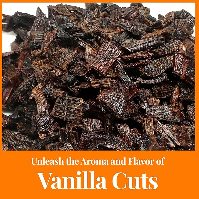1 lb Vanilla Bean Splits, Cut From Whole Extract Grade B VanillaBeans For Making Vanilla Extract | Non-GMO. Perfect For Homemade Extract, Baking, VanillaPowder, & Icecream. by NYVanilla