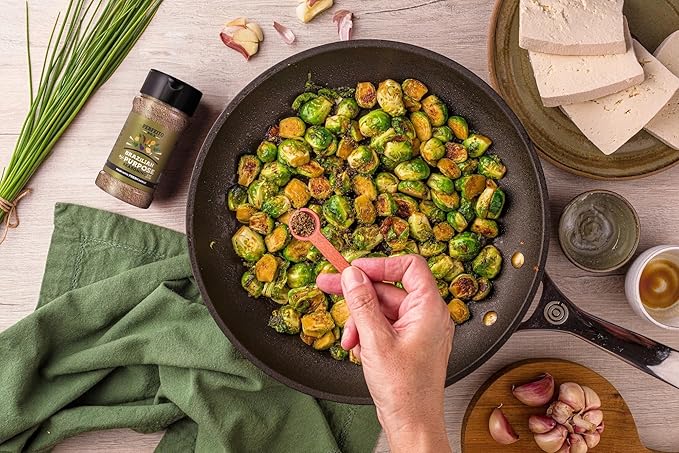 Brazilian Essence Gourmet Seasoning Set - 5 Unique Blends for Beef, Chicken, Seafood, Pork and All Purposes, Gluten-Free, Natural, Sugar Free, No Preservatives, Premium, Rich Flavor. Perfeito Seasoning.