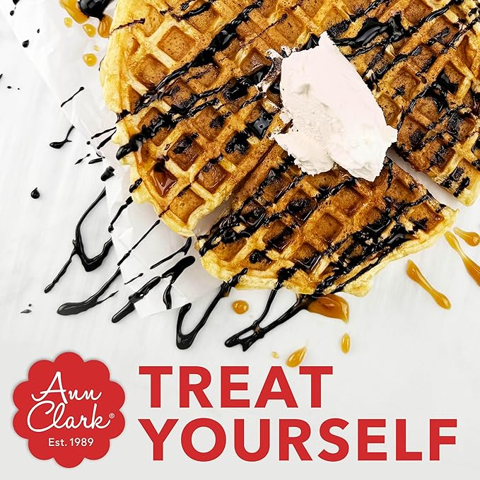 Ann Clark Gourmet Belgian Waffle Mix, 16 oz. Made in USA